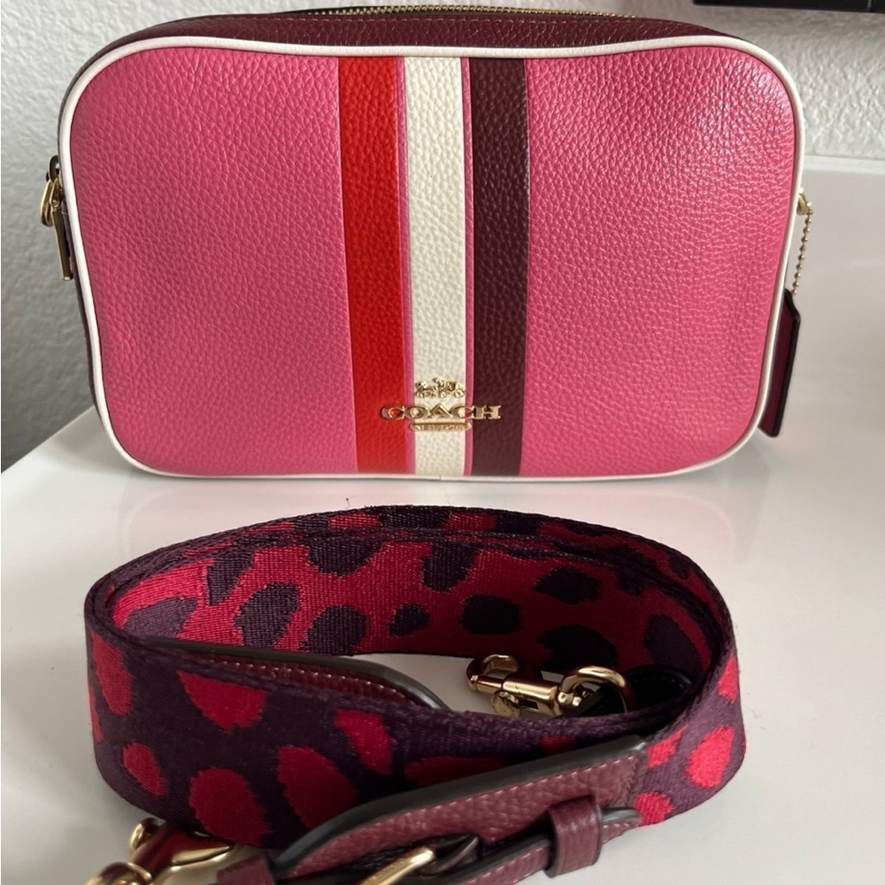Coach Jes Strip Crossbody